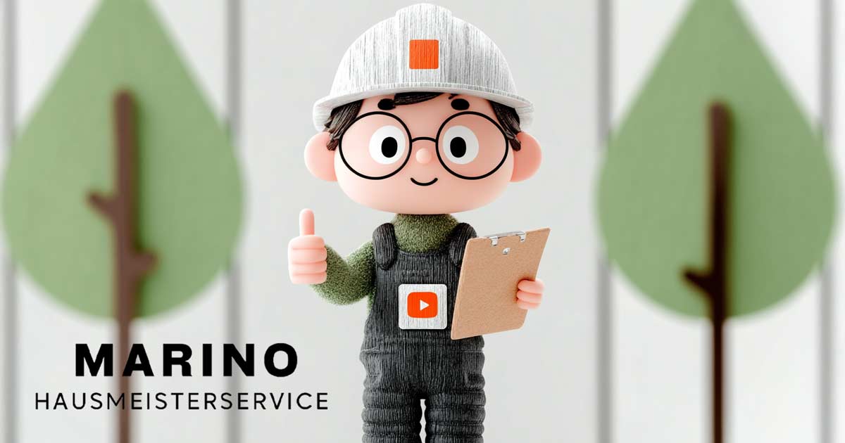 Medien, Marino Hausmeisterservice auf Instagram, Facebook, YouTube, TikTok